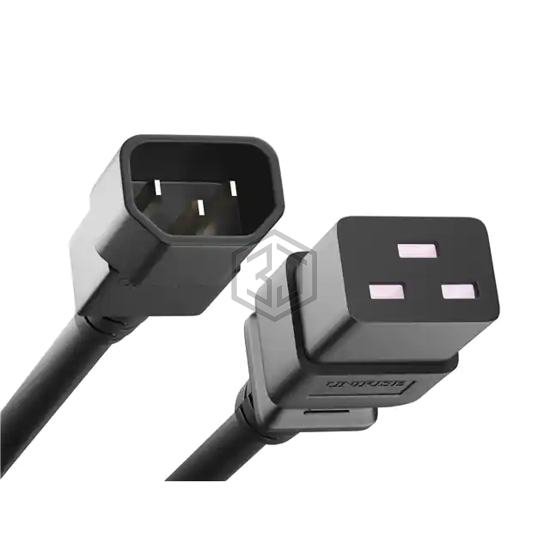 PWCD-C14C19-15A-10F-BLK - Unirise USA - Power, Line Cables and Extension Cords