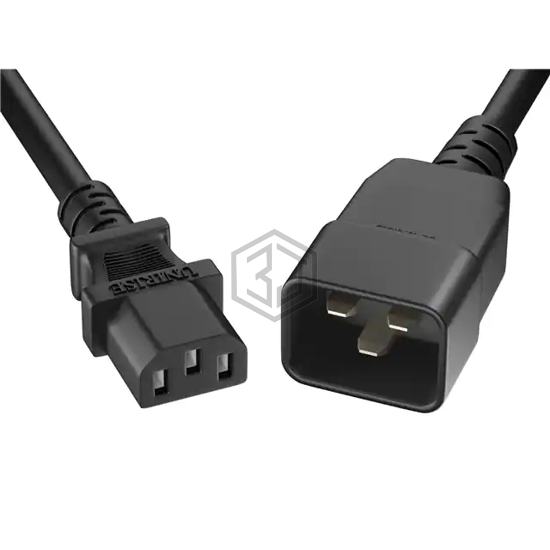PWCD-C13C20-15A-07F-BLK - Unirise USA - Power, Line Cables and Extension Cords