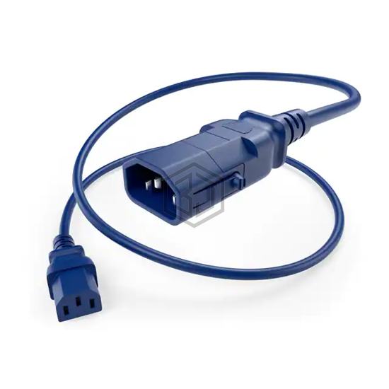 PWRC13C1408FBLU-P - Unirise USA - Power, Line Cables and Extension Cords