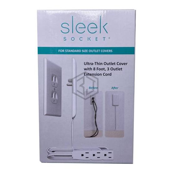9-M-STD-W - Sleek Socket - Power, Line Cables and Extension Cords
