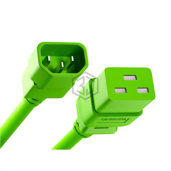 PWCD-C14C19-15A-06F-GRN - Unirise USA - Power, Line Cables and Extension Cords