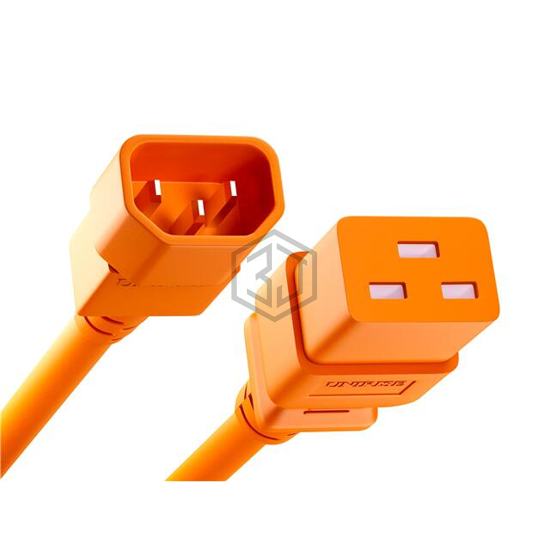 PWCD-C14C19-15A-03F-ORG - Unirise USA - Power, Line Cables and Extension Cords