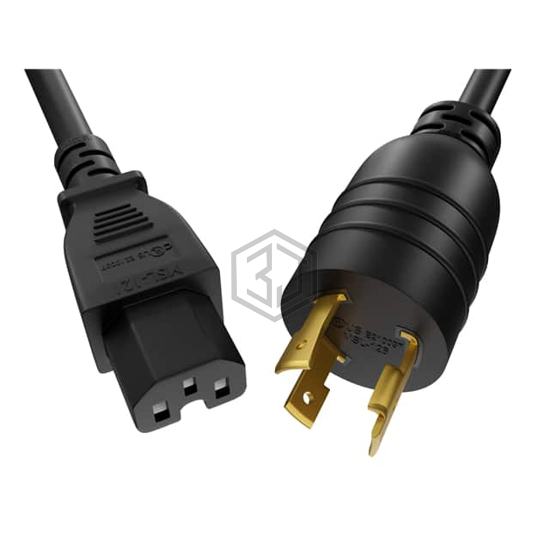 PWCD-L620PC15-15A-10F-BLK - Unirise USA - Power, Line Cables and Extension Cords