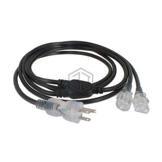 1191663M0701X2(R) - GlobTek, Inc. - Power, Line Cables and Extension Cords
