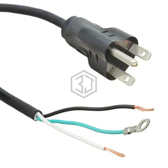 3611448F00T(R) - GlobTek, Inc. - Power, Line Cables and Extension Cords