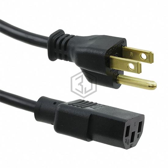 545B BK076 - Alpha Wire - Power, Line Cables and Extension Cords
