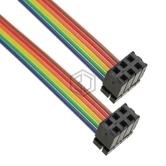 IDSD-03-D-06.00-T - Samtec Inc. - Rectangular Cable Assemblies