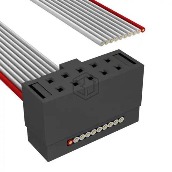 FFSD-05-S-20.00-01-N - Samtec Inc. - Rectangular Cable Assemblies