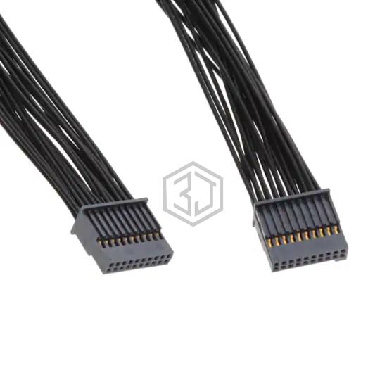 SFSD-10-28-F-12.00-D-NDX - Samtec Inc. - Rectangular Cable Assemblies