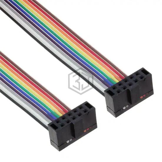 HCSD-05-D-10.00-01-N - Samtec Inc. - Rectangular Cable Assemblies