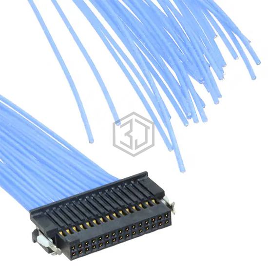 SFSDT-15-28-G-10.00-SR - Samtec Inc. - Rectangular Cable Assemblies