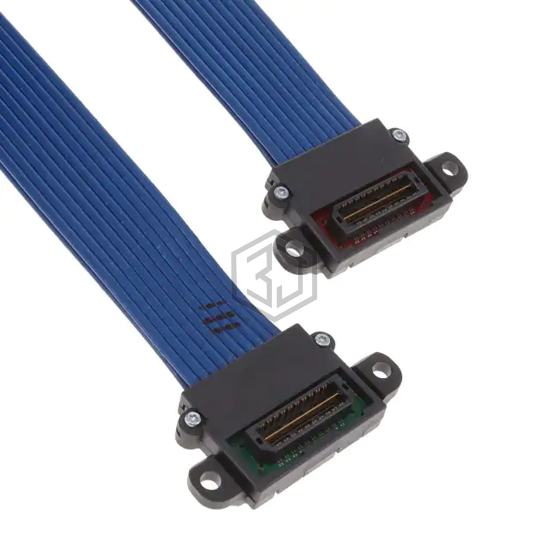 HQDP-020-40.00-TTL-TTL-5-B - Samtec Inc. - Rectangular Cable Assemblies