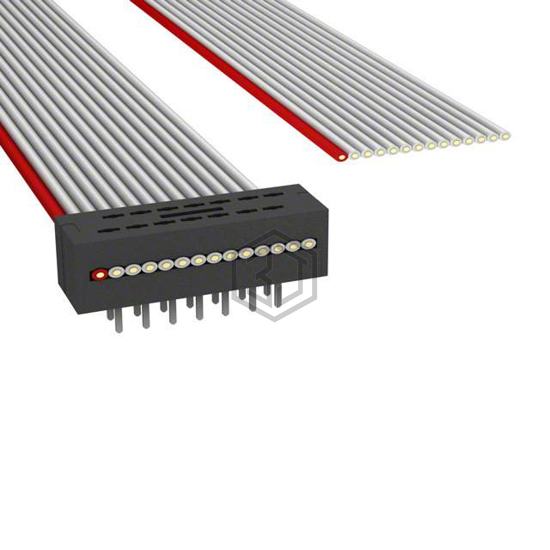 A2MXS-1406G - TE Connectivity AMP Connectors - Rectangular Cable Assemblies