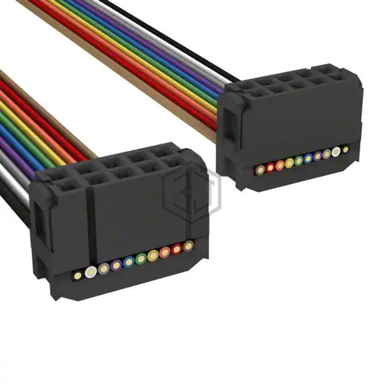 A3AAB-1006M - TE Connectivity AMP Connectors - Rectangular Cable Assemblies