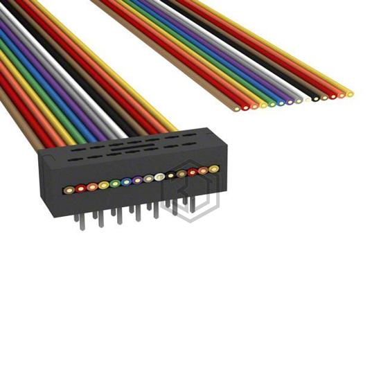 A2MXS-1436M - TE Connectivity AMP Connectors - Rectangular Cable Assemblies