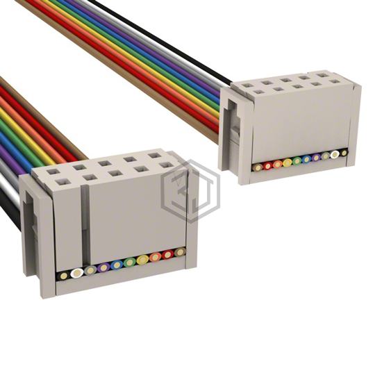 M3AAK-1006R - 3M - Rectangular Cable Assemblies