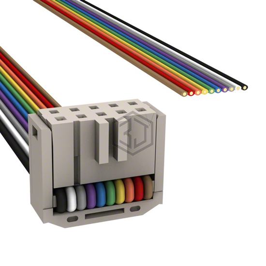 M1DXA-1036R - 3M - Rectangular Cable Assemblies