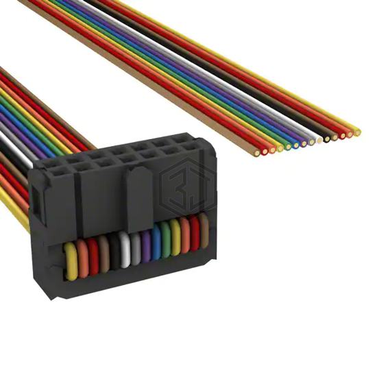A1DXH-1436M - TE Connectivity AMP Connectors - Rectangular Cable Assemblies
