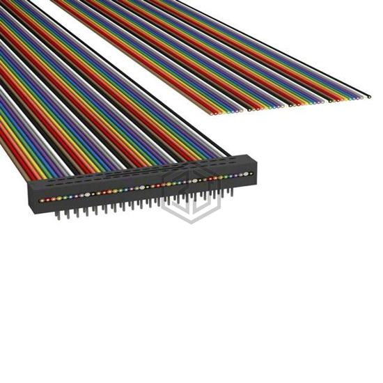 A2MXS-4018M - TE Connectivity AMP Connectors - Rectangular Cable Assemblies