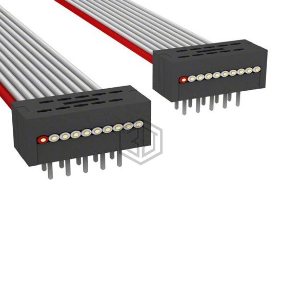 A6MMS-1018G - TE Connectivity AMP Connectors - Rectangular Cable Assemblies