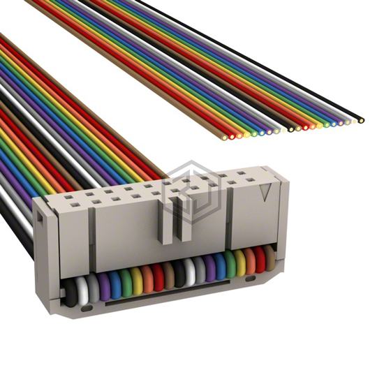 M1DXA-2036R - 3M - Rectangular Cable Assemblies