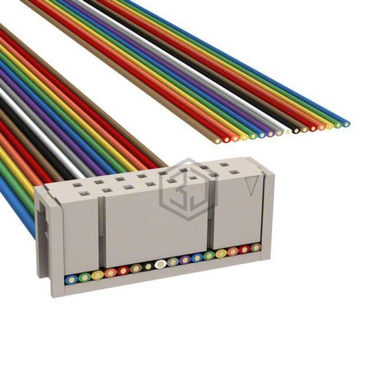 M1AXK-1636R - 3M - Rectangular Cable Assemblies