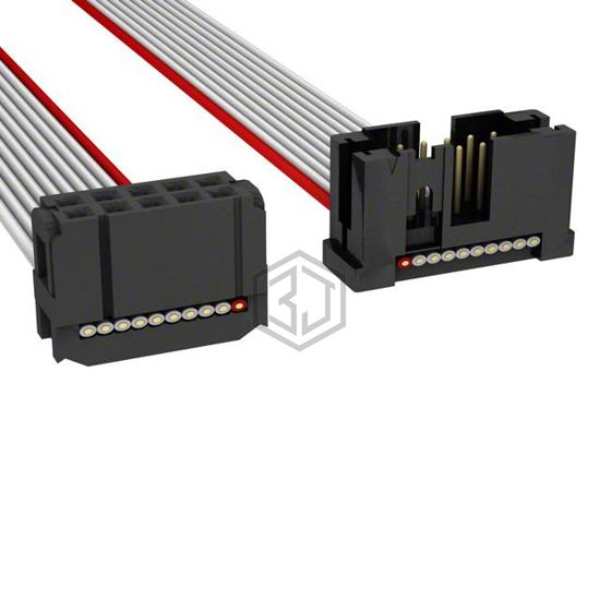 A3AKB-1006G - TE Connectivity AMP Connectors - Rectangular Cable Assemblies