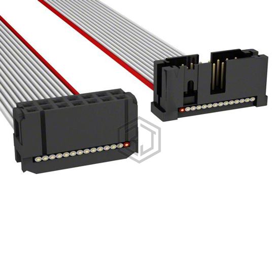 A3AKB-1406G - TE Connectivity AMP Connectors - Rectangular Cable Assemblies