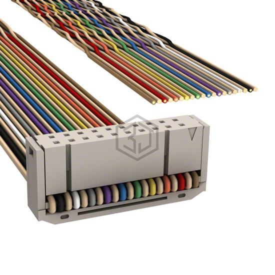 M1BXK-2040K - 3M - Rectangular Cable Assemblies