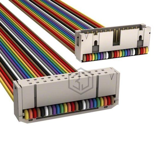M3BRK-2406R - 3M - Rectangular Cable Assemblies