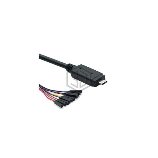 USBC-HS-UART-5V-3.3V-1800-SPR - Connective Peripherals Pte Ltd - Smart Cables