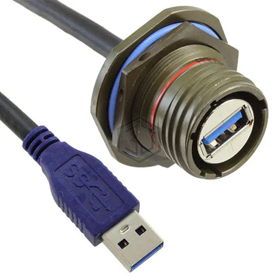 USB3FTV7SA03GASTR - Amphenol Socapex - USB Cables