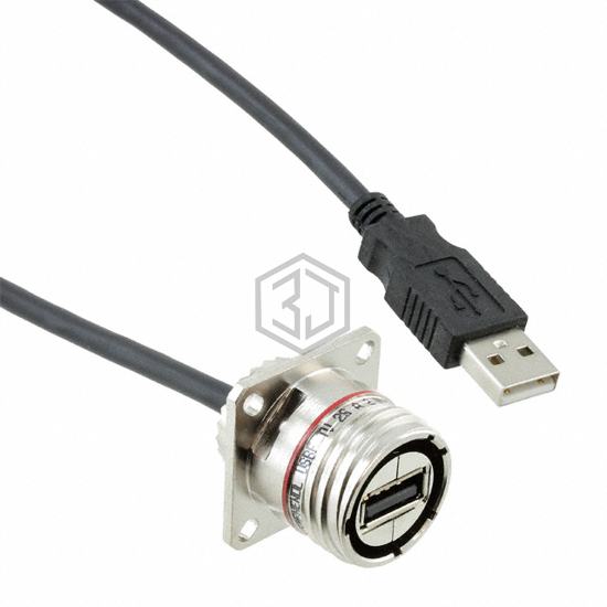 USBFTV2SA2N05A - Amphenol Socapex - USB Cables