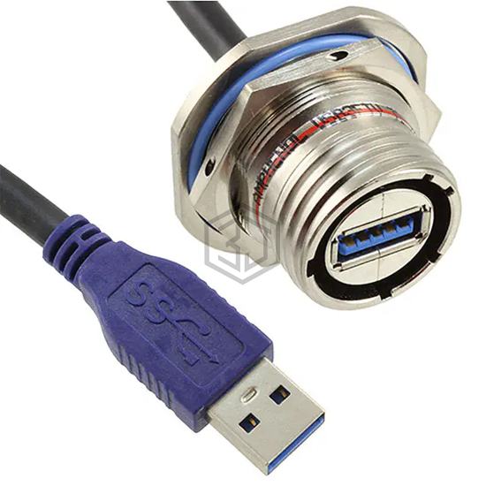USB3FTV7SA03NASTR - Amphenol Socapex - USB Cables