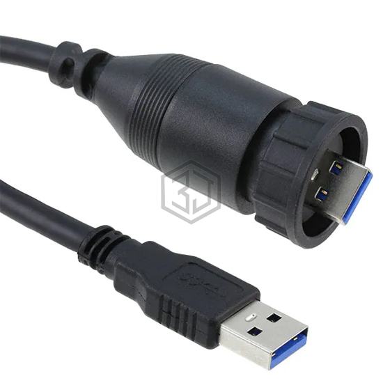 UA30FL-NAML-LB003 - Amphenol LTW - USB Cables