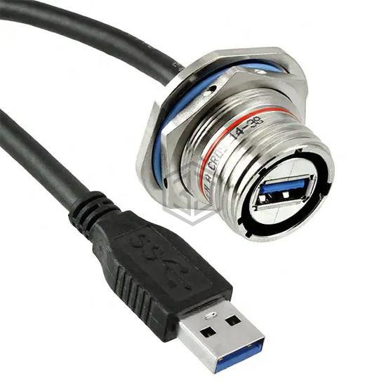 USB3FTV7SA03NACROS - Amphenol Socapex - USB Cables
