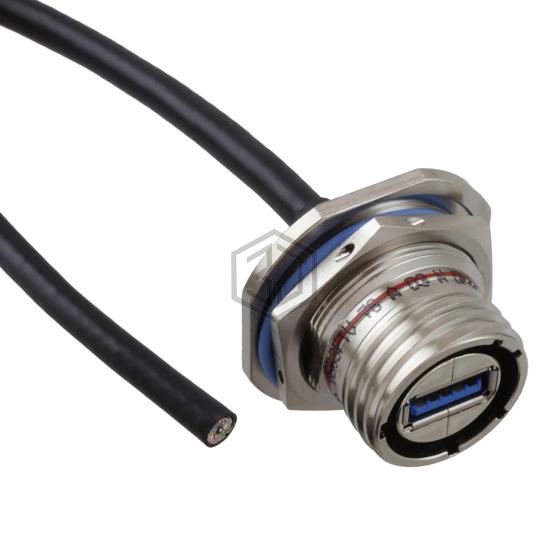 USB3FTV7SA03NOPEN - Amphenol Socapex - USB Cables