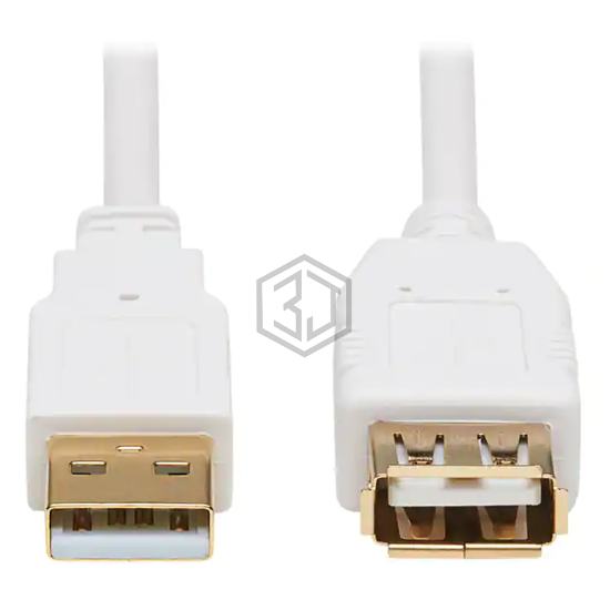 U024AB-003-WH - Tripp Lite - USB Cables