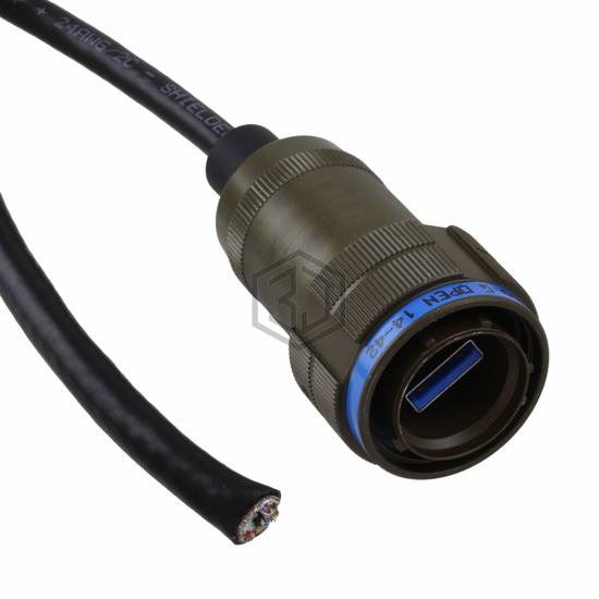 USB3FTV6A10GOPEN - Amphenol Socapex - USB Cables
