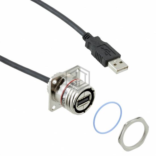 USBFTV7SA2N05A - Amphenol Socapex - USB Cables