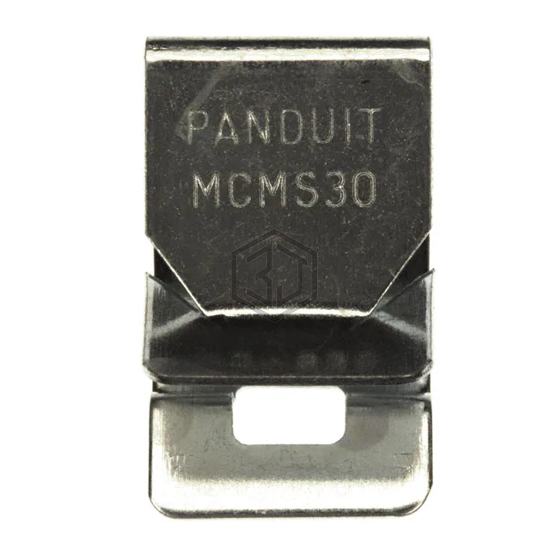MCMS30-P-C - Panduit Corp - Cable Ties - Holders and Mountings
