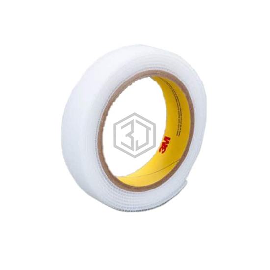 SJ3419FR WHT 1"X50YD - 3M - Reclosable Fasteners