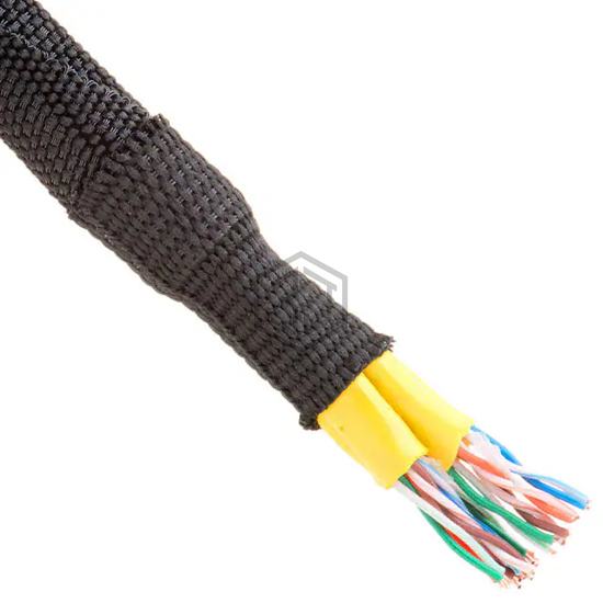 H2F0.48BK100 - Techflex - Heat Shrink Fabric