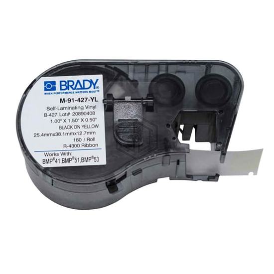 M-91-427-YL - Brady Corporation - Labels, Labeling