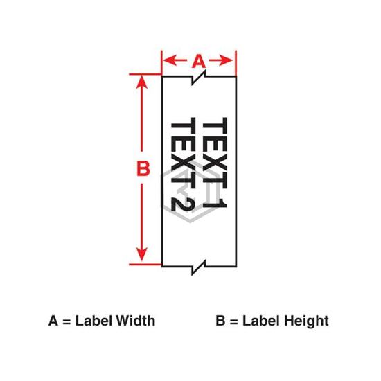 LSZH-C-1500-WT - Brady Corporation - Labels, Labeling