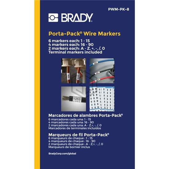 PWM-PK-8 - Brady Corporation - Markers