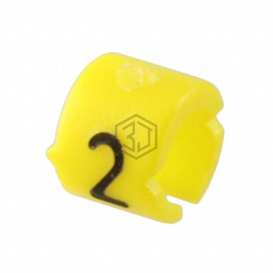 STD06Y-2 - TE Connectivity Raychem Cable Protection - Markers