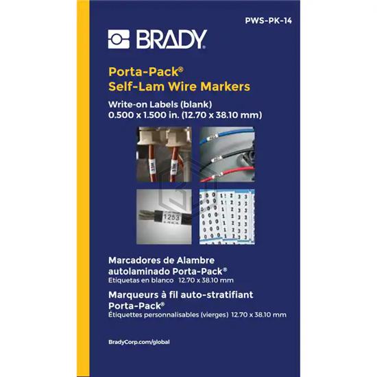PWS-PK-14 - Brady Corporation - Markers
