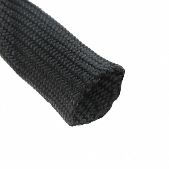 XS200N1/2 BK005 - Alpha Wire - Protective Hoses, Solid Tubing, Sleeving