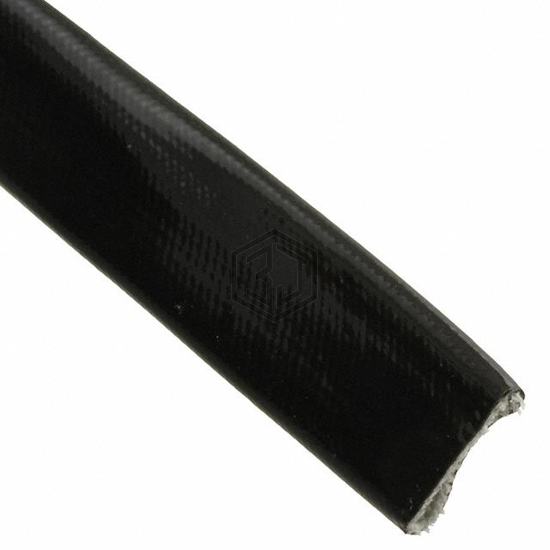 PF1301IN BK005 - Alpha Wire - Protective Hoses, Solid Tubing, Sleeving